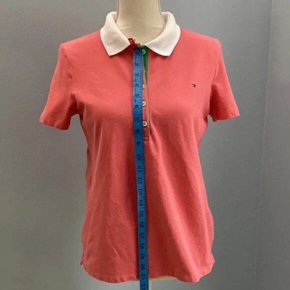 Tommy Hilfiger Solid Polo - Women M - Picture 6 of 11